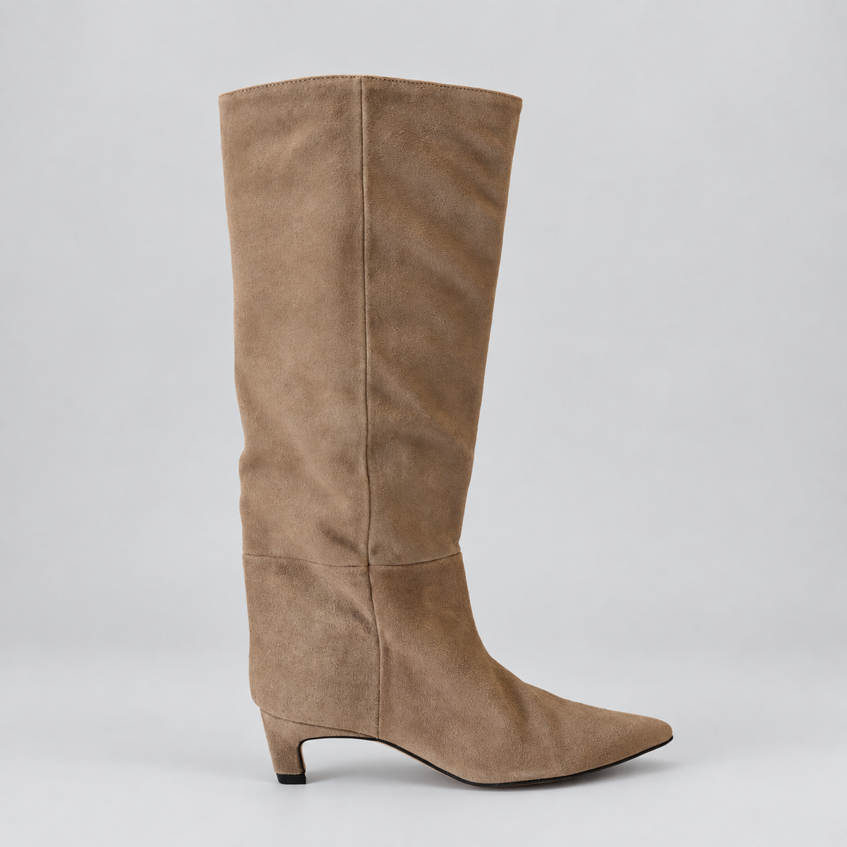 Angel Alarcon -Stivale in camoscio beige